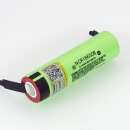 LiitoKala NCR18650B 3400mAh - 6.7A - U-Lötfahne